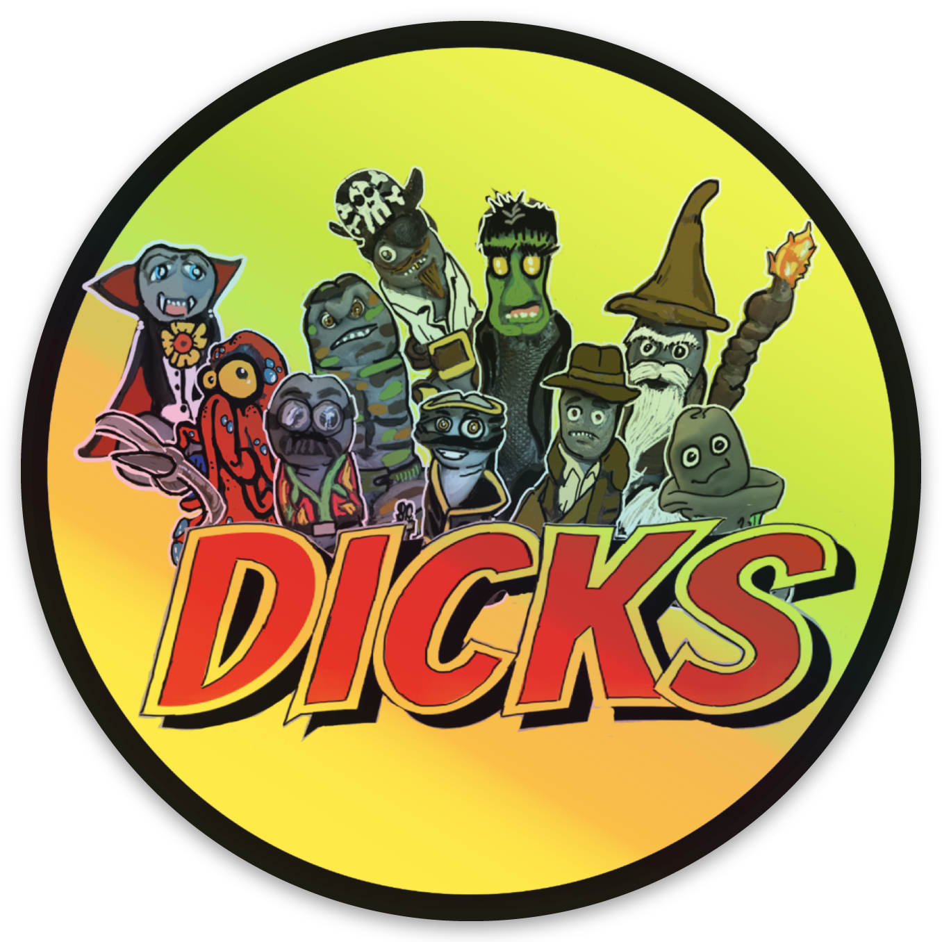 Holographic stickers