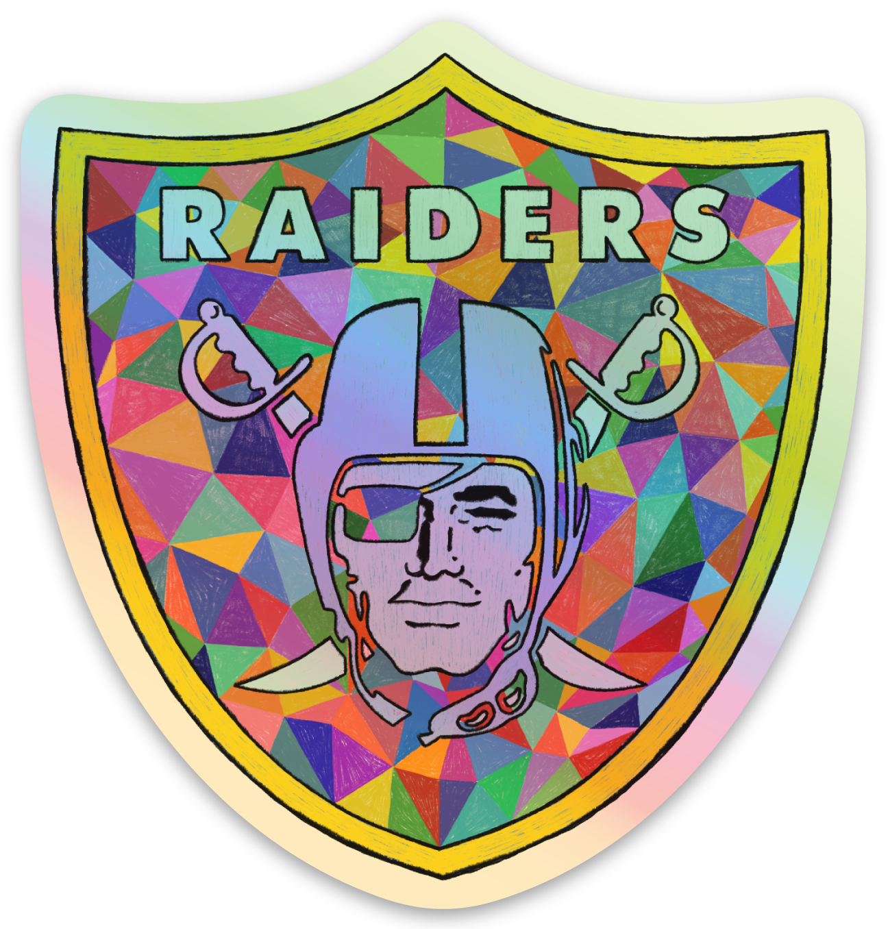 Holographic stickers