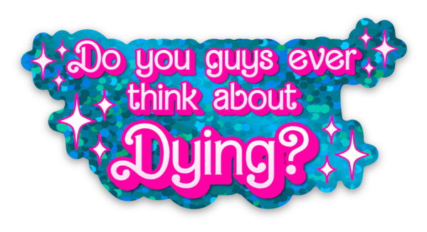 Glitter stickers