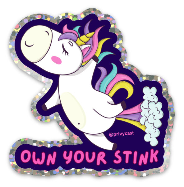 Glitter stickers