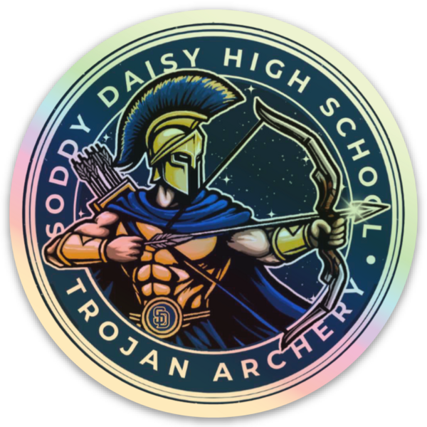 Holographic stickers