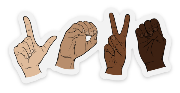 Clear stickers