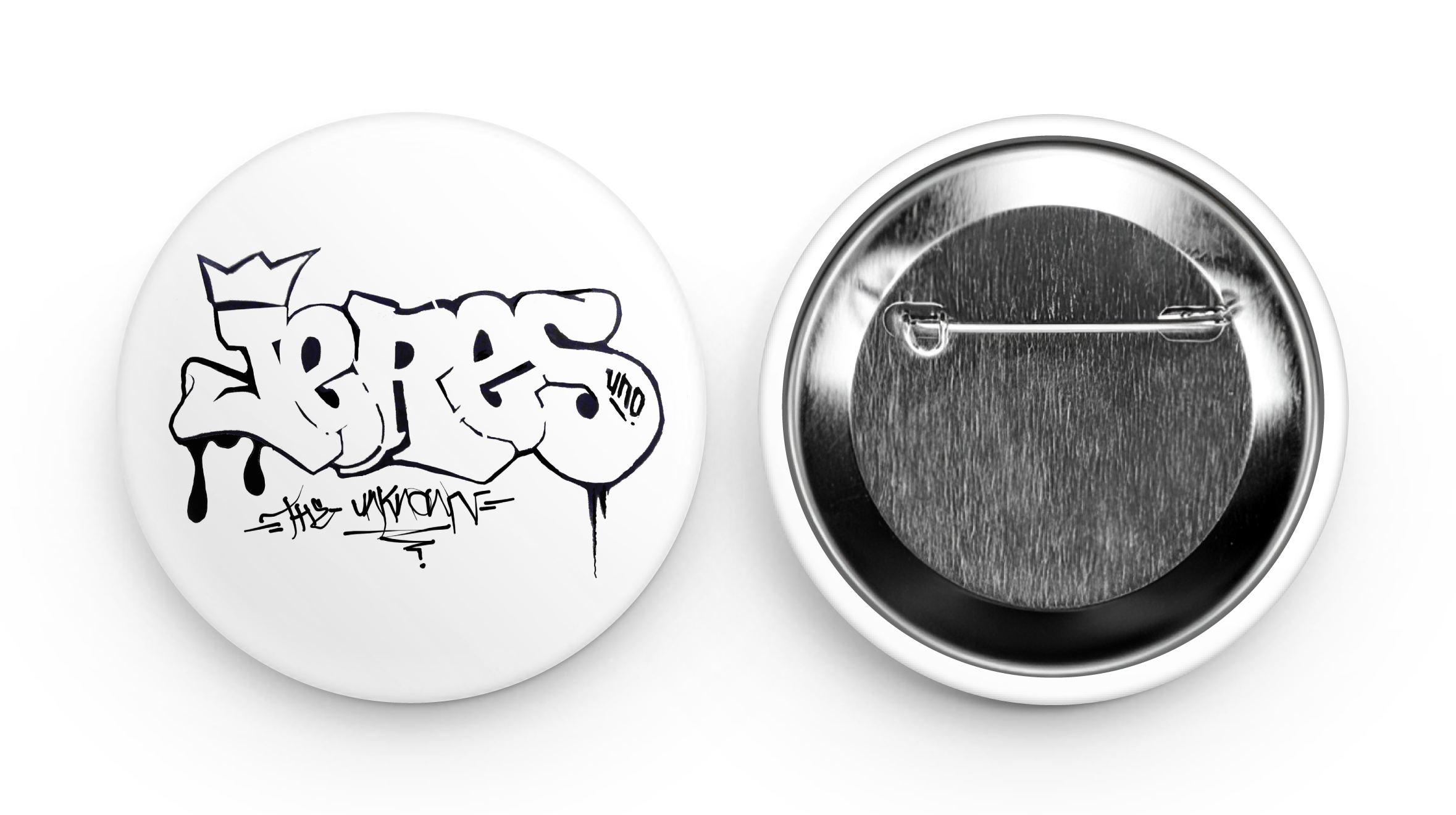 2.25" Round buttons