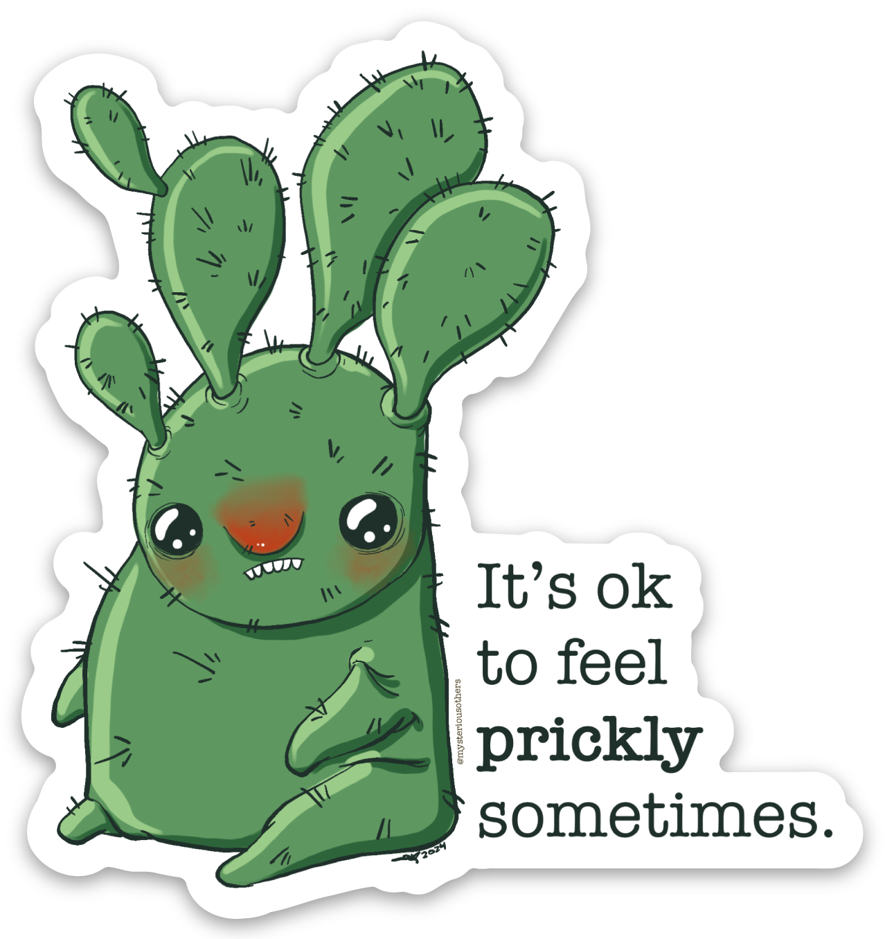 Die cut stickers