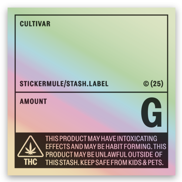 Holographic stickers
