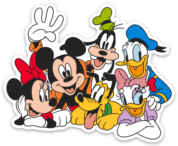 Die cut stickers