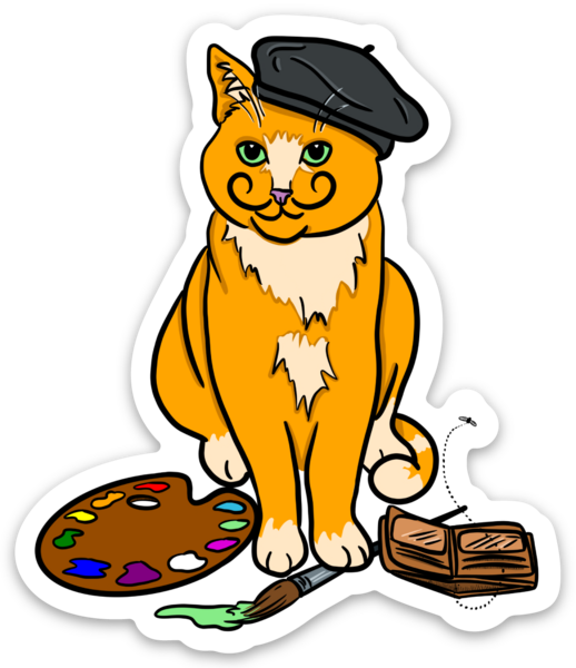 Die cut stickers