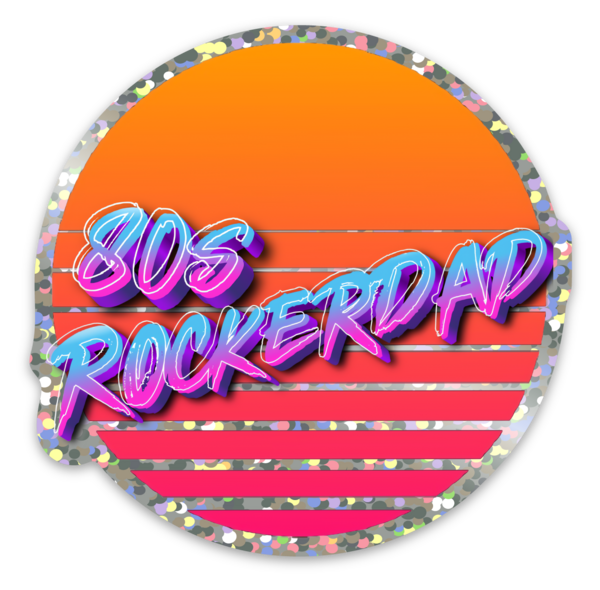 Glitter stickers