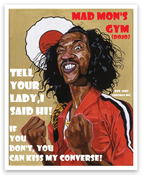 長方形ステッカー