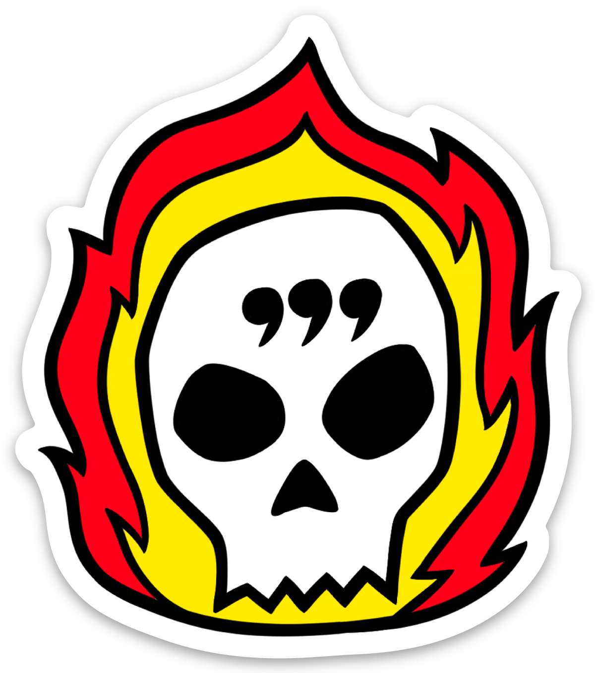 Die cut stickers