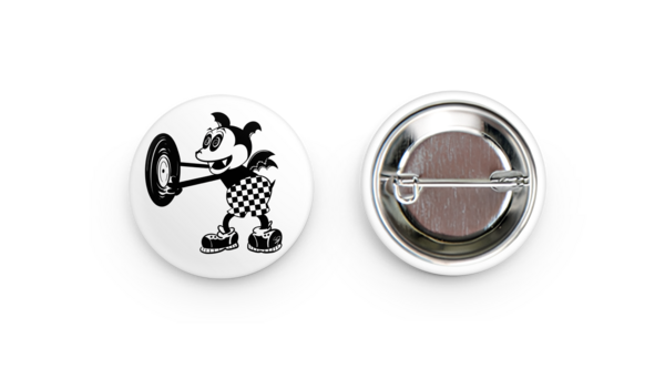 32 mm Round buttons