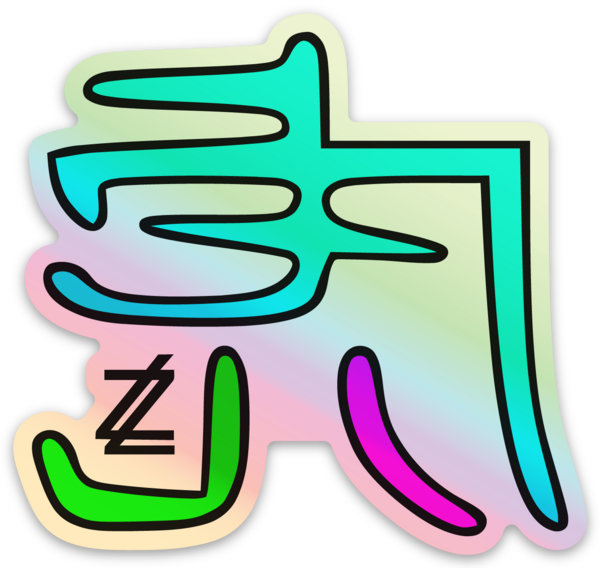 Holografische Sticker