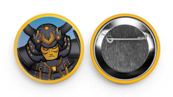Chapas redondas de 57 mm
