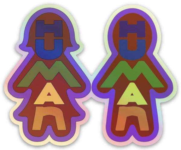 Holographic stickers