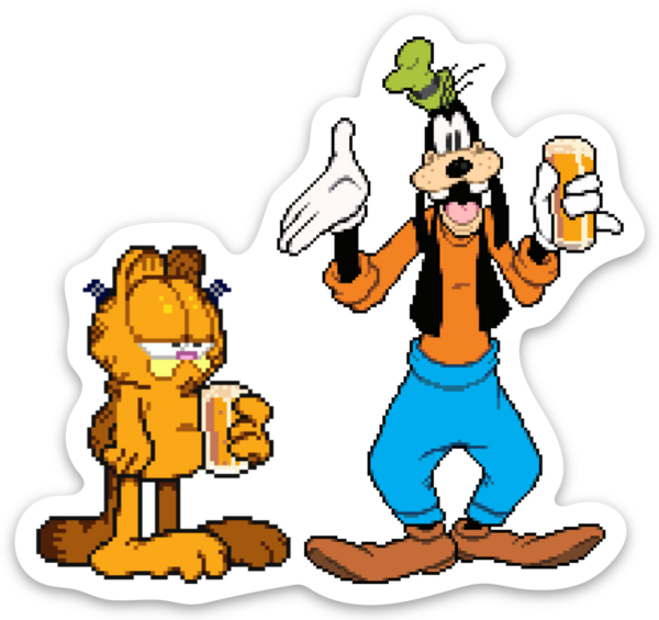 Die cut stickers