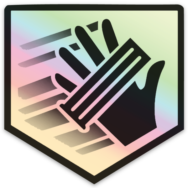 Holographic stickers
