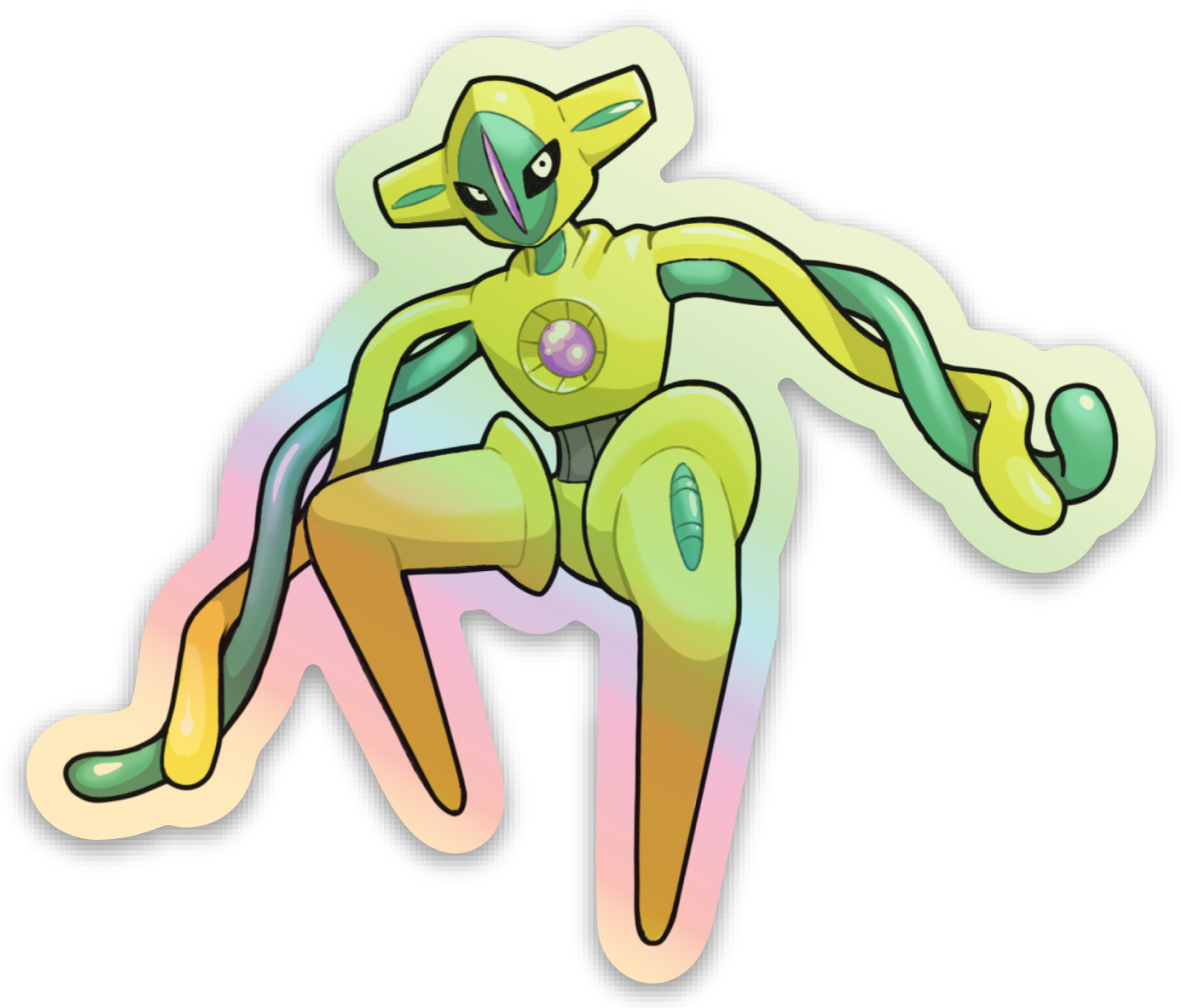 Holographic stickers