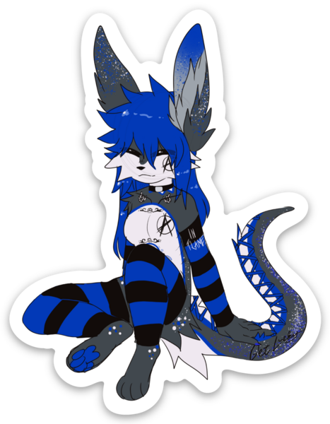 Die cut stickers