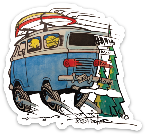 Die cut stickers