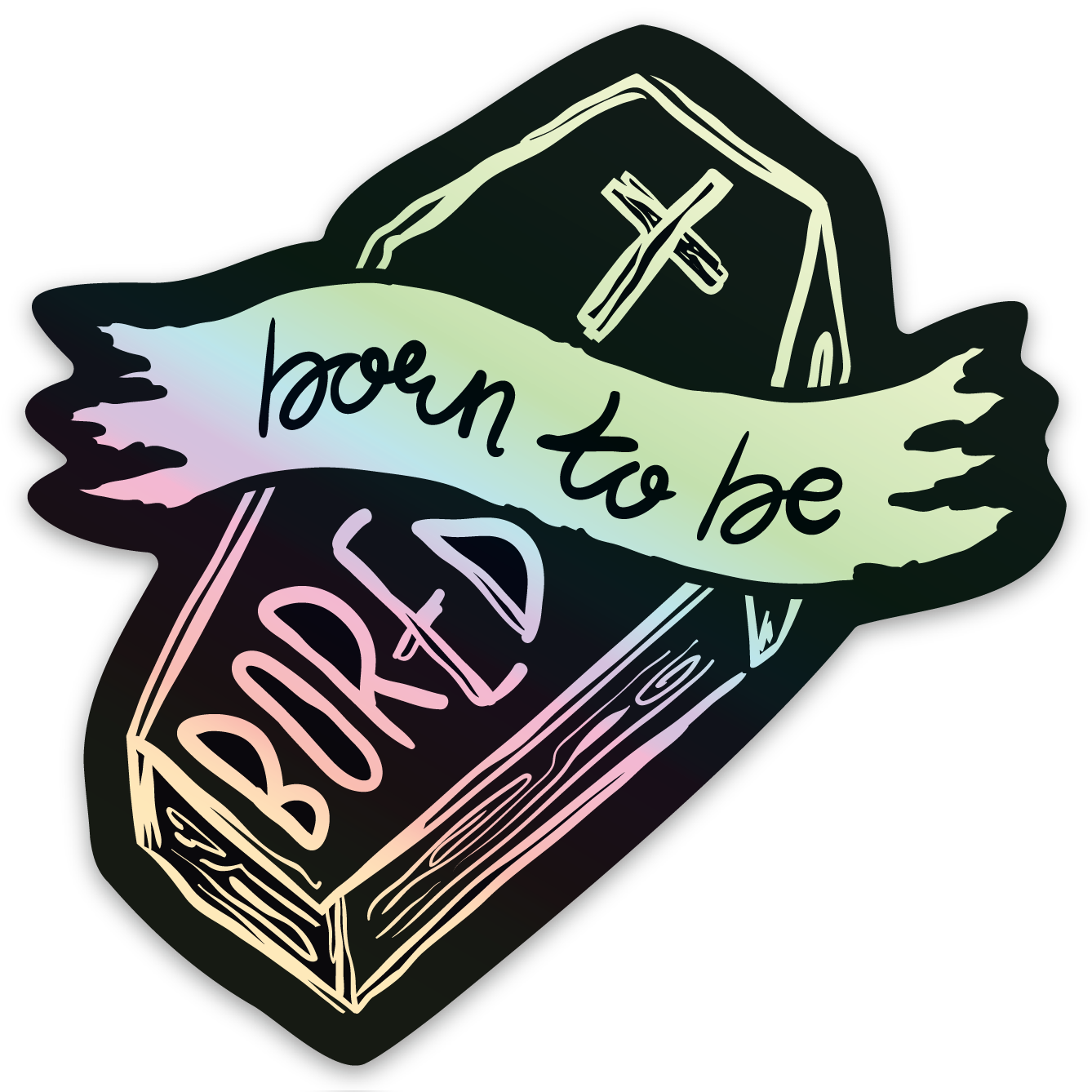 Holographic stickers