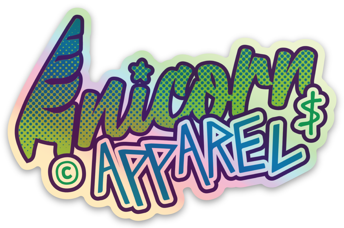 Holographic stickers