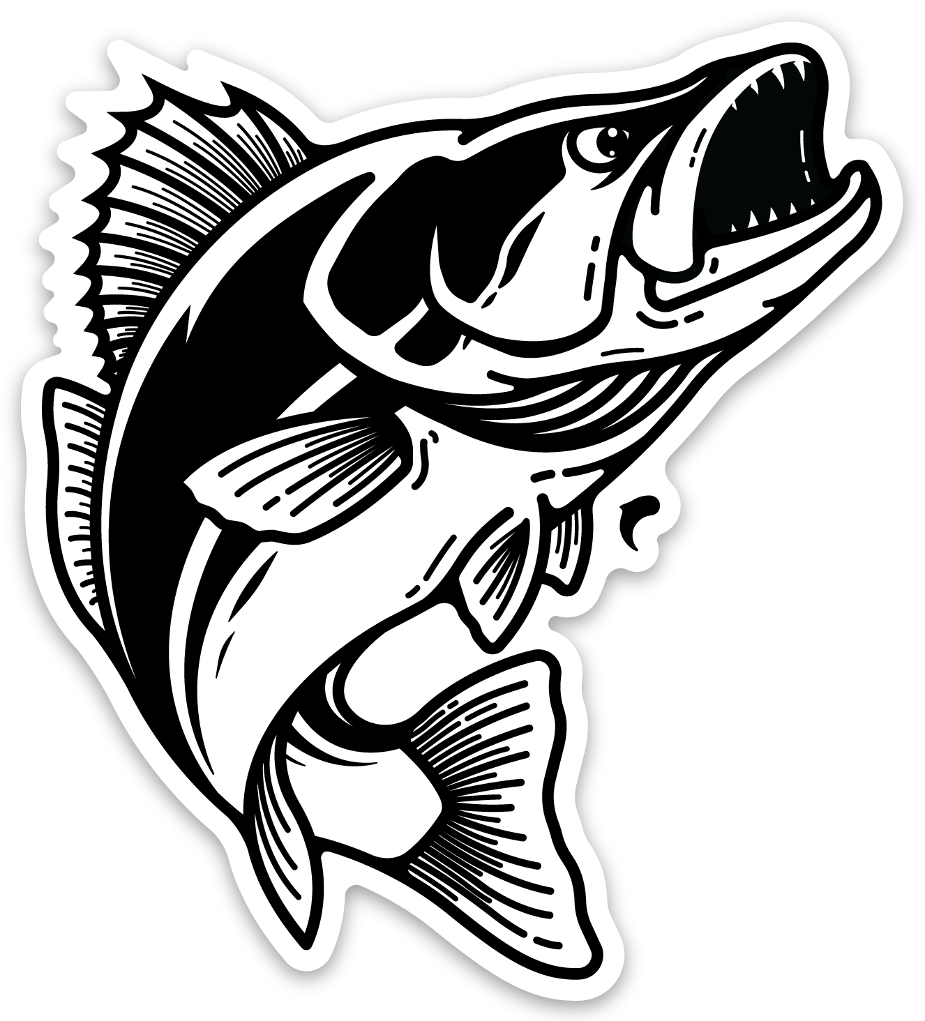 Die cut stickers