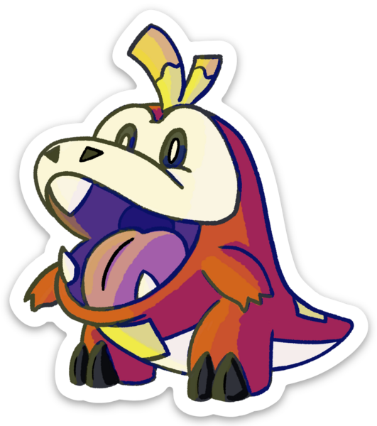 Die cut stickers