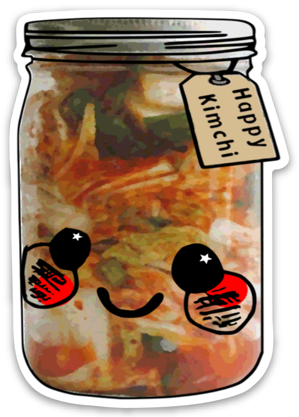 Die cut stickers