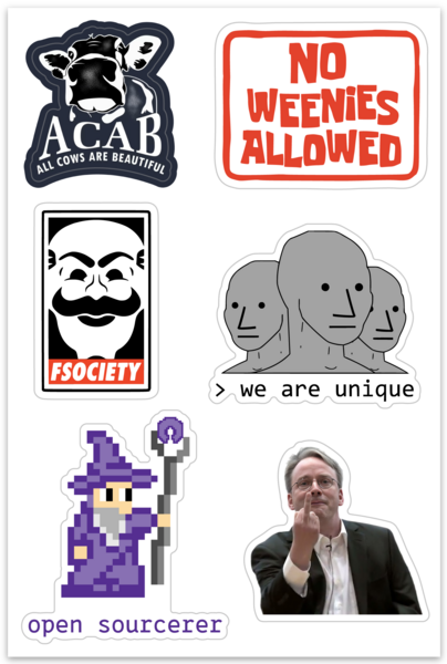 Sticker sheets