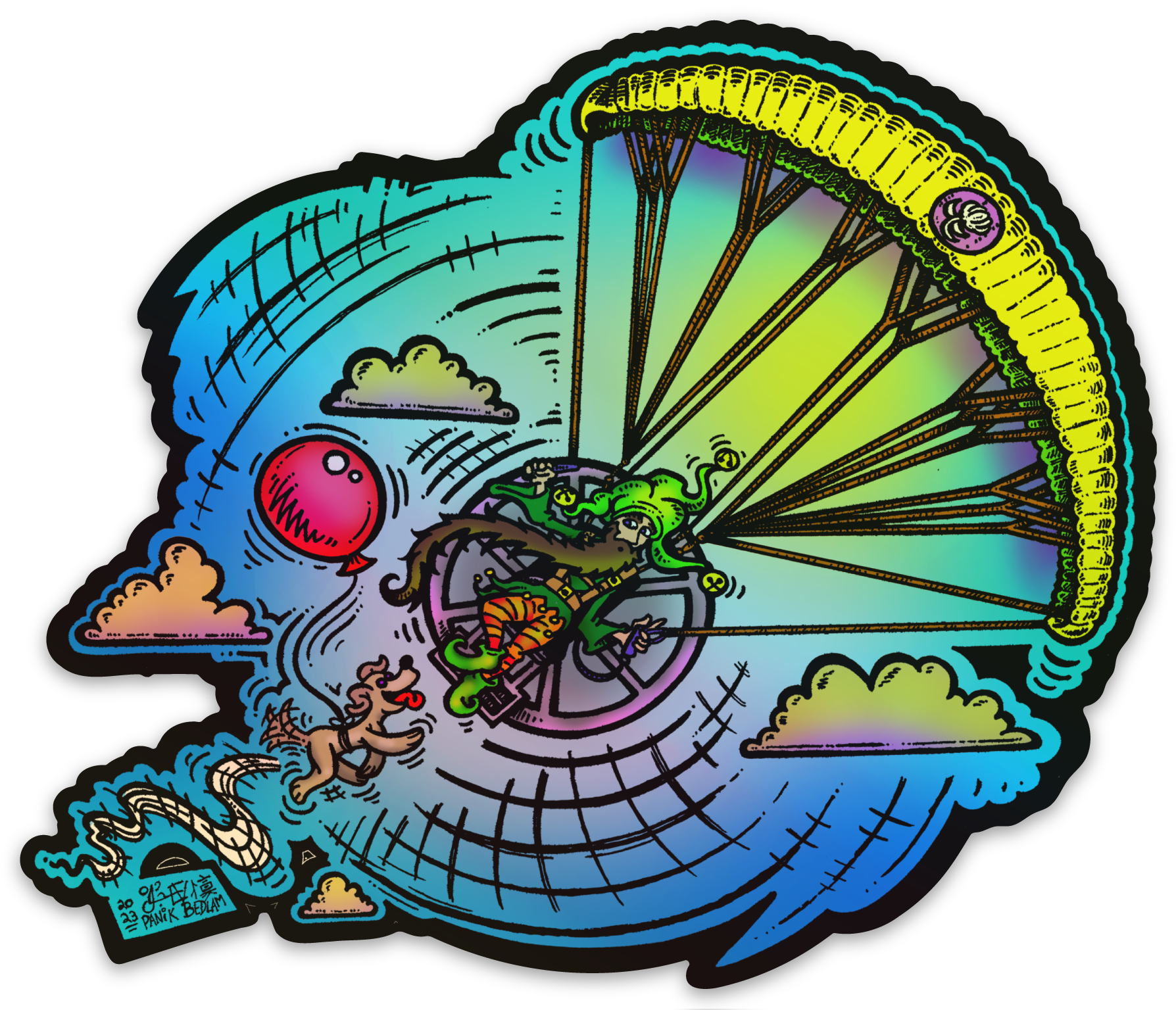 Holographic stickers