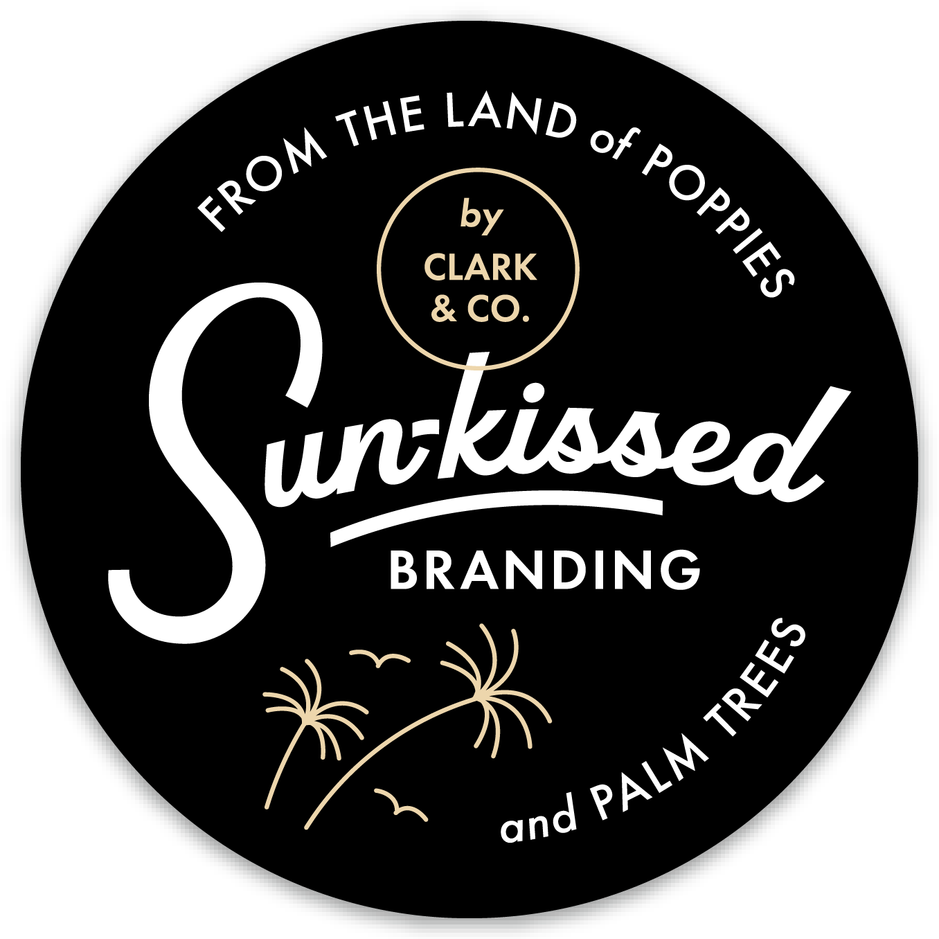 円形ステッカー