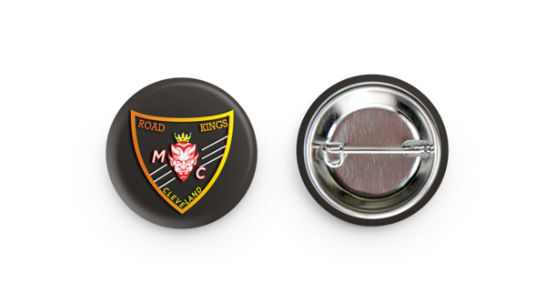 32 mm Round buttons