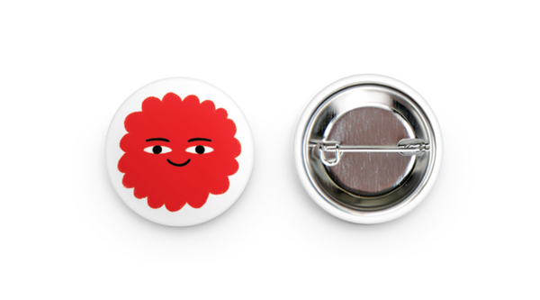 32 mm Round buttons