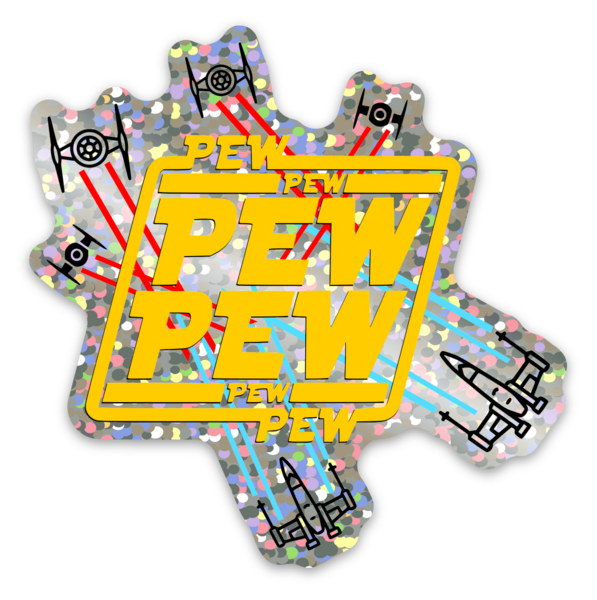 Glitter stickers