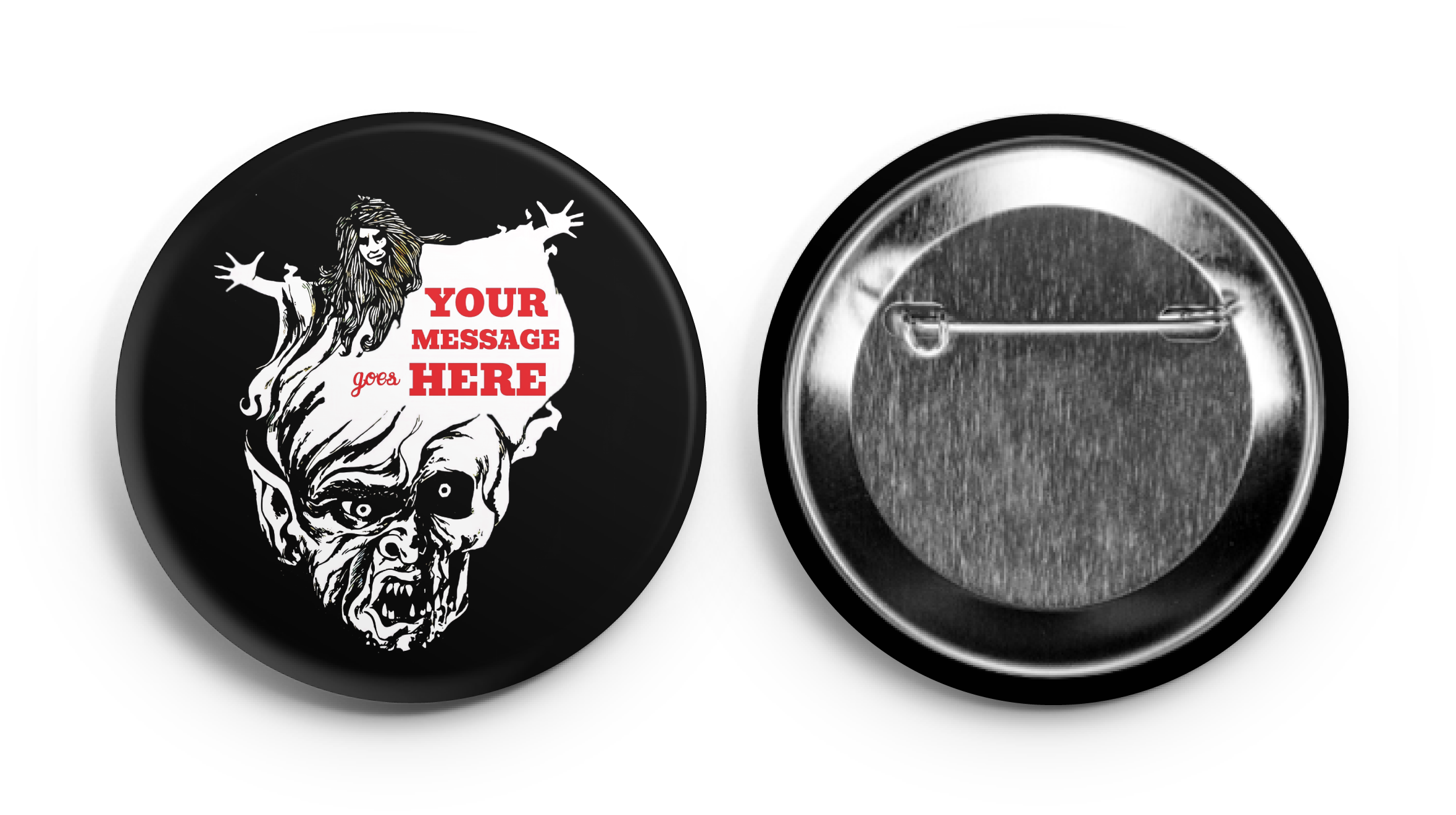 2.25" Round buttons