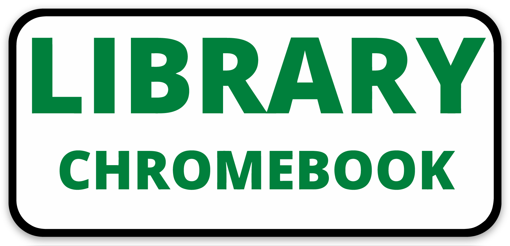 Rounded corner stickers