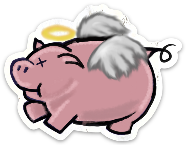 Die cut stickers