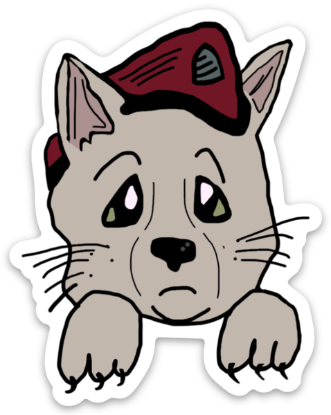 Die cut stickers