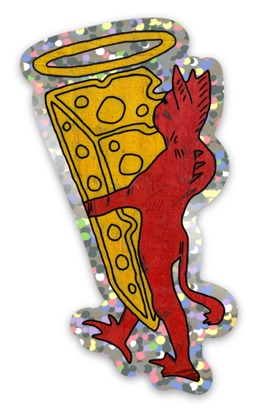 Stickers glitter