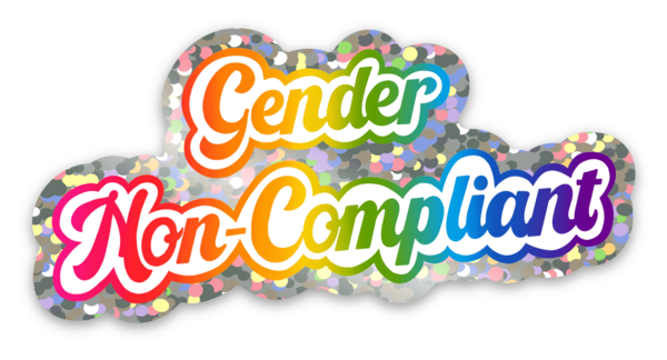 Glitter stickers