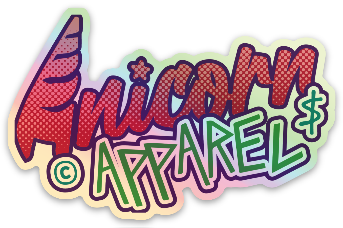 Holographic stickers