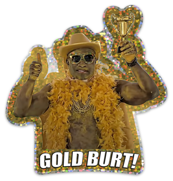 Glitter stickers