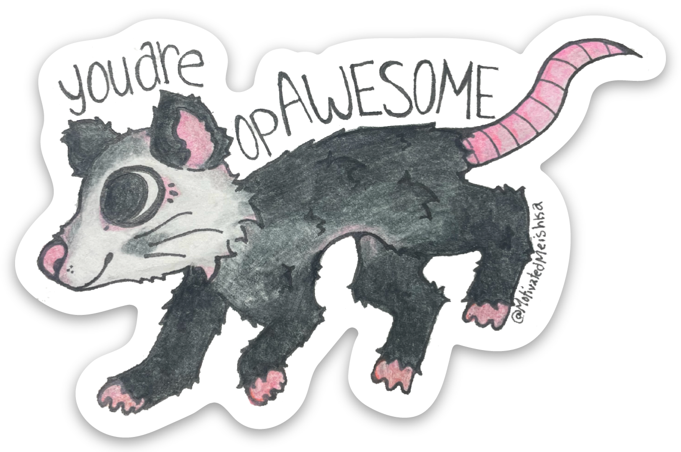 Die cut stickers