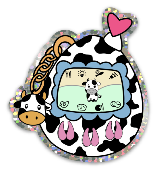 Glitzer Sticker