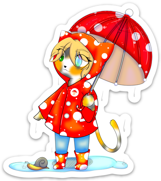 Die cut stickers