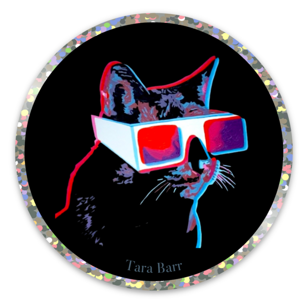 Stickers pailletés