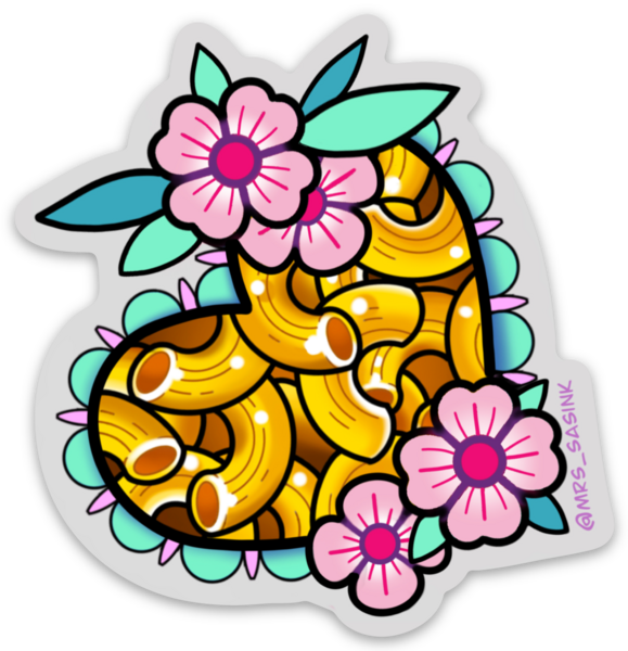 Die cut stickers