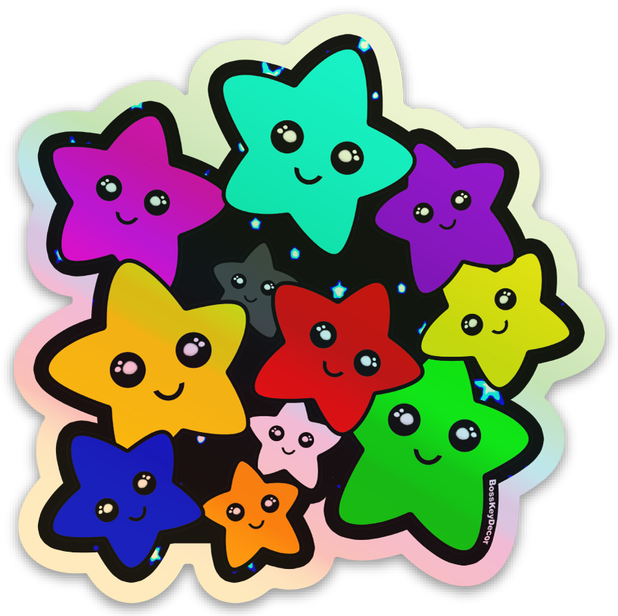Holographic stickers