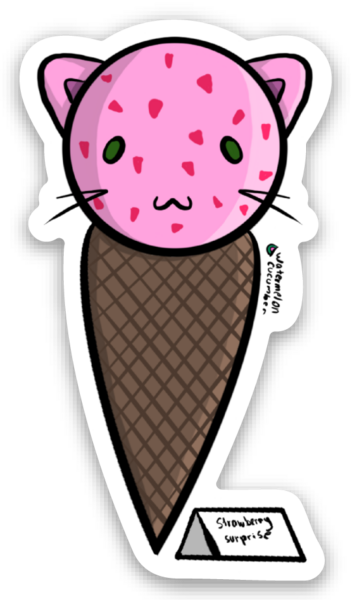 Die cut stickers