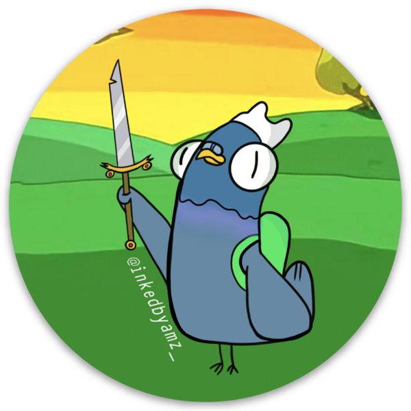 Round stickers